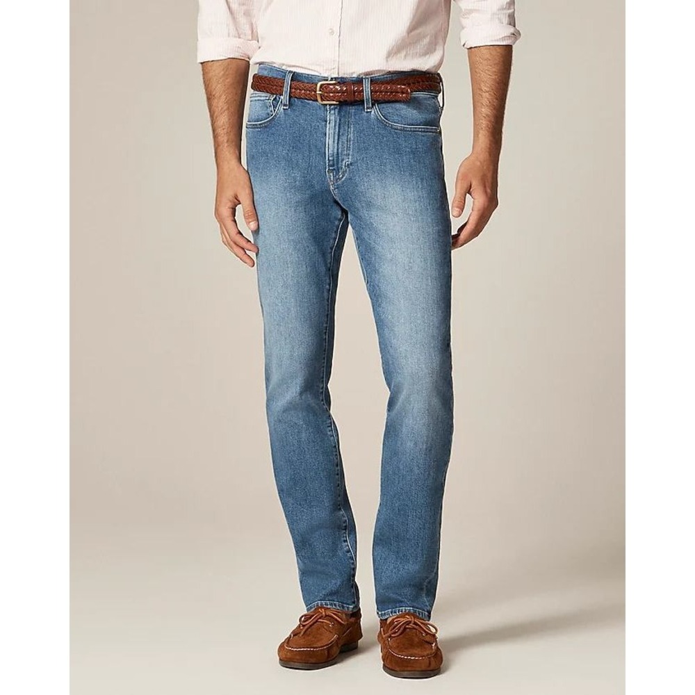J. Crew 484 Slim Stretch Fit Jeans Mens W33 L32 Medium Wash‎ Denim Pants NWT